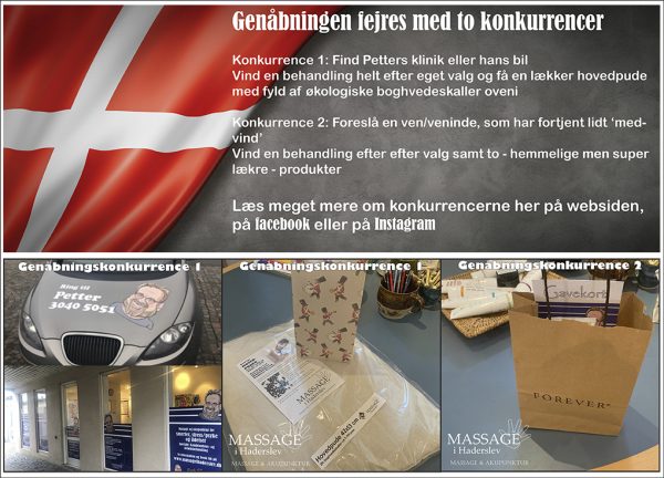 Genåbning fejres med konkurrencer