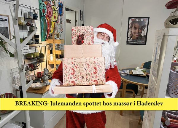BREAKING: Julemanden spottet i Haderslev
